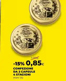 Coop Confezione da 2 capsule 4 stagioni offerta