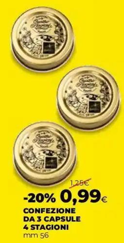 Coop Confezione da 3 capsule 4 stagioni offerta