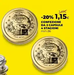 Coop Confezione da 2 capsule 4 stagioni offerta