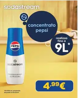 Euronics sodastream concentrato pepsi offerta