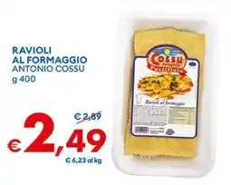 MD Discount Ravioli al formaggio Antonio Cossu offerta