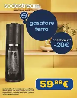 Euronics gasatore terra offerta