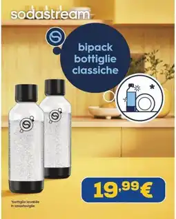 Euronics Sodastream bottiglie classiche offerta