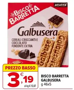 Iperal BISCO BARRETТА GALBUSERA offerta