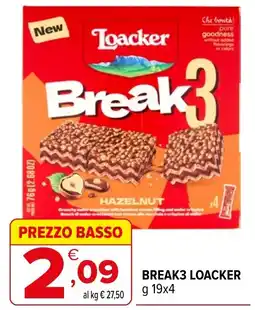 Iperal Break3 Loacker offerta