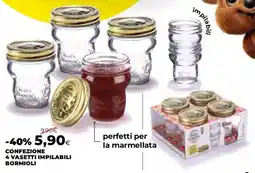 Coop 4 VASETTE IMPILABILI BORMIOLI offerta