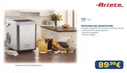 Euronics Macchina del ghiaccio 651 Ariete offerta