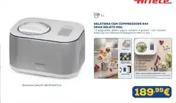 Euronics Gelatiera con compressore 644 Gran Gelato 4IN1 offerta