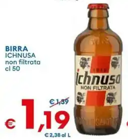 MD Discount Birra Ichnusa non filtrata offerta