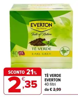 Iperal TÈ VERDE EVERTON offerta