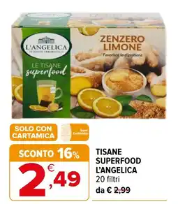 Iperal TISANE SUPERFOOD L'ANGELICA offerta