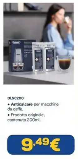 Euronics Anticalcare per macchine da caffè Delonghi offerta