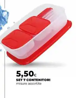 Coop SET 7 CONTENITORI offerta