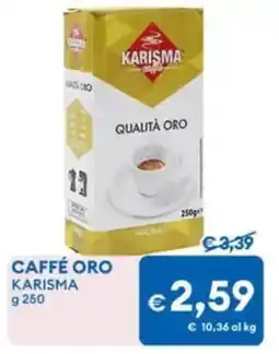MD Discount CAFFÉ ORO KARISMA offerta