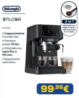 Euronics DeLonghi STILOSA offerta