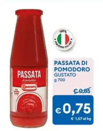 MD Discount Passata di pomodoro Gustato offerta