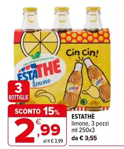 Iperal ESTATHE limone offerta