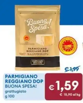 MD Discount Parmigiano Reggiano DOP Buona Spesa! grattugiato offerta