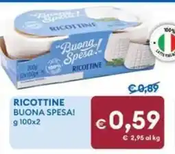 MD Discount RICOTTINE Buona Spesa! offerta