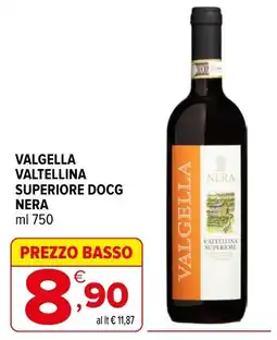 Iperal Valgella Valtellina Superiore DOCG Nera offerta