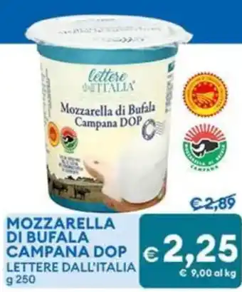 MD Discount Mozzarella di Bufala Campana DOP Lettere dall'Italia offerta