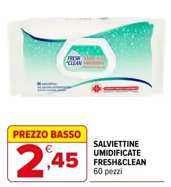 Iperal Salviettine umidificate Fresh&Clean offerta