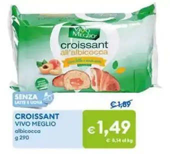 MD Discount CROISSANT VIVO MEGLIO albicocca offerta