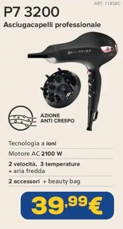 Euronics Asciugacapelli professionale P7 3200 Bellissima offerta