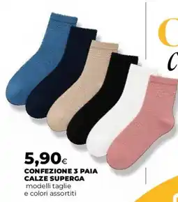 Coop CALZE SUPERGA offerta