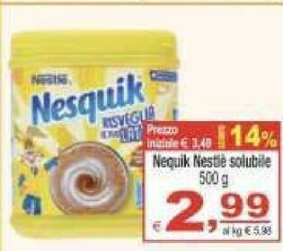 CTS Supermercati Nesquik offerta