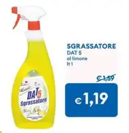 MD Discount Sgrassatore DAT 5 offerta