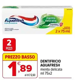 Iperal DENTIFRICIO AQUAFRESH offerta