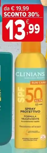 Iperal Clinians Sun Care Spray Protettivo offerta
