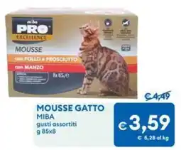 MD Discount MOUSSE GATTO MIBA offerta