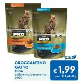 MD Discount CROCCANTINO GATTO MIBA offerta