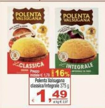 CTS Supermercati Polenta offerta