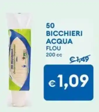 MD Discount BICCHIERI ACQUA FLOU offerta