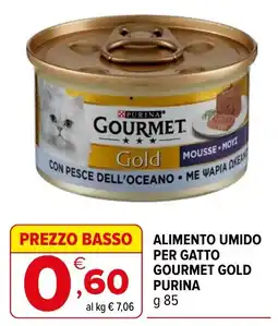 Iperal Alimento umido per gatto Gourmet Gold Purina offerta