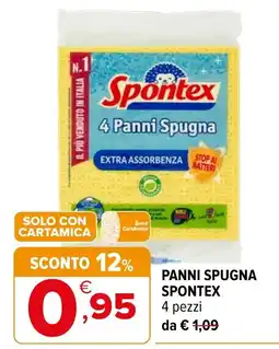 Iperal PANNI SPUGNA SPONTEX offerta