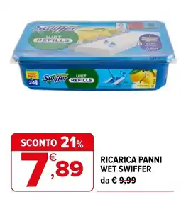 Iperal Swiffer Wet Refills offerta
