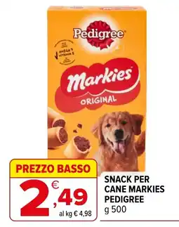 Iperal SNACK PER CANE MARKIES PEDIGREE offerta