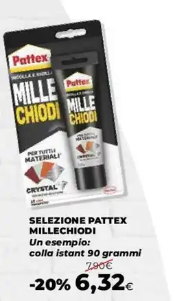 Coop Pattex Mille Chiodi Crystal offerta