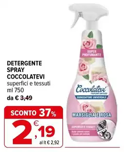 Iperal Coccolatevi Sgrassatore Universale offerta