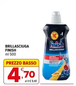 Iperal BRILLASCIUGA FINISH offerta