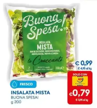 MD Discount INSALATA MISTA Buona Spesa! offerta