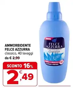 Iperal AMMORBIDENTE FELCE AZZURRA Classico offerta