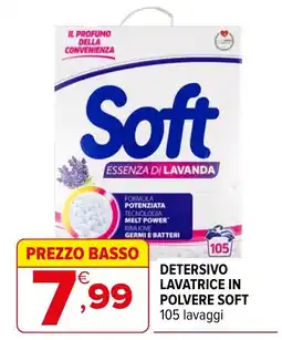 Iperal Detersivo lavatrice in polvere Soft offerta