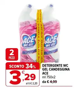 Iperal ACE WC GEL Candeggina offerta
