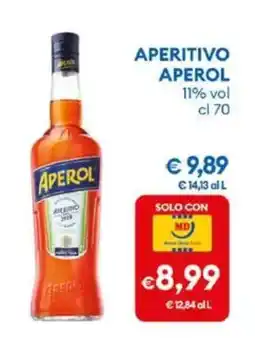 MD Discount APERITIVO APEROL offerta