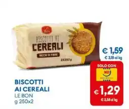 MD Discount Biscotti ai cereali Le Bon offerta
